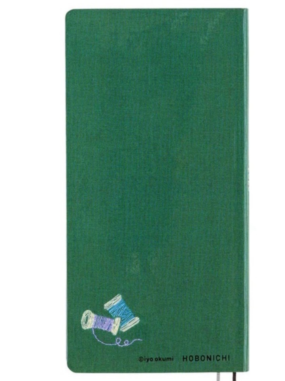 New Rare 2026 Hobonichi Techo Weeks Spring/April JPN - green with Cat Embroidery - Picture 4 of 7